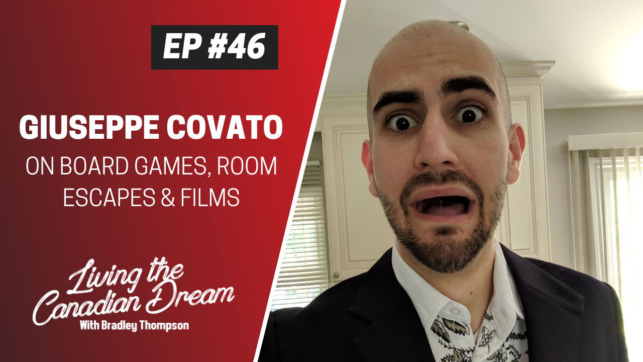 Giuseppe Covato on Board Games, Room Escapes & classic Films