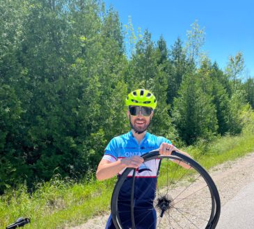 Duathlon Provincial Championships, Life in Cottage Country & Double Flat Tires!